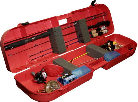 MTM IFB-1-30 Ice Fishing Rod Box (Red)