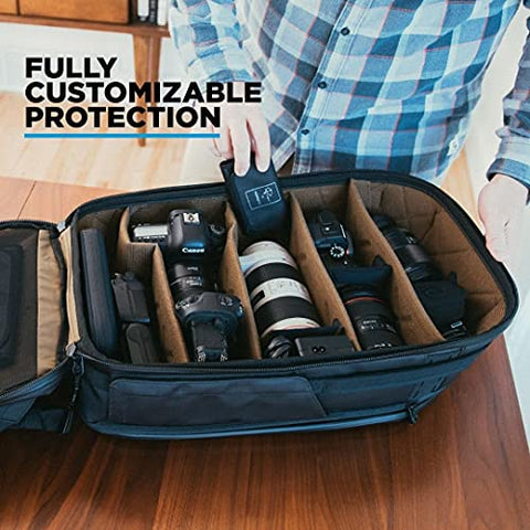 NOMATIC McKinnon Camera Pack- Travel Camera Bag by Peter McKinnon for Photographers, DSLR Backpack for Men and Women