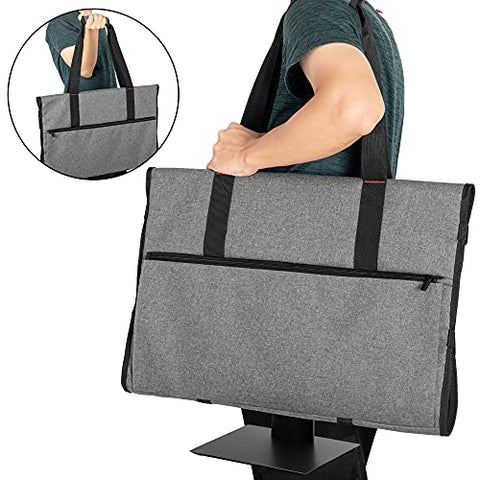 Trunab Carrying Case for 24" Monitors/LCD Screens Compatible with iMac 21.5"/24", Protective Monitor Travel Bag with Padded Velvet Lining (Patented Design)