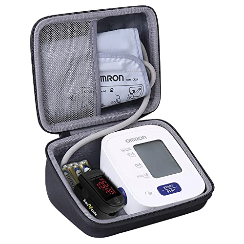 Hard Case Replacement for Omron 3 Series Omron M2 Classic Upper Arm Blood Pressure Monitor BP7100 BP710N HEM-7120 Hem-7121 HEM-7124