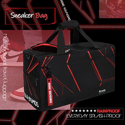 Sneaker Bag Travel Shoes Duffel Bag Men Women Gym Sport Luggage Duffle  Carrying Case Bag Divider Adjustable Compartment Portable Soccer Athletic  Shoes