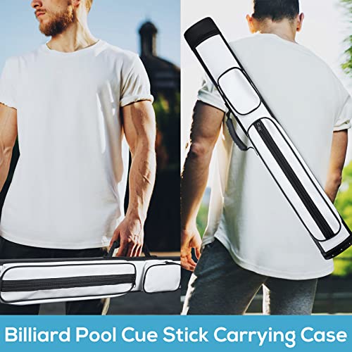 2x2 Square Hard Billiard Pool Cue Stick Carrying Case
