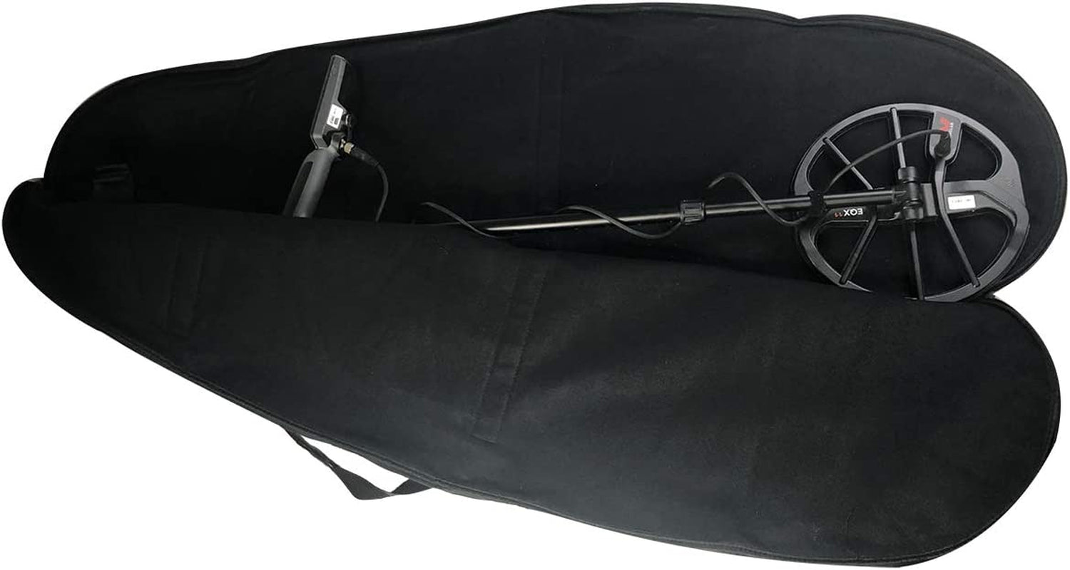 High Plains Large Black Padded Bag for Metal Detector