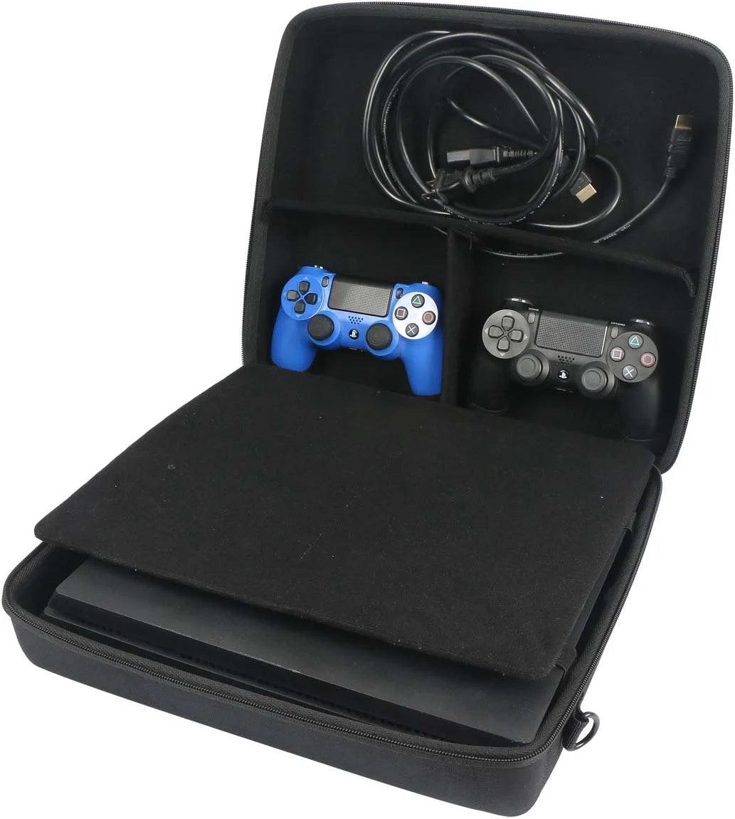 Hard Travel Case Replacement for Sony Playstation 4 / PS4 Pro Console + Dualshock 4 Controller / PS4 Camera 