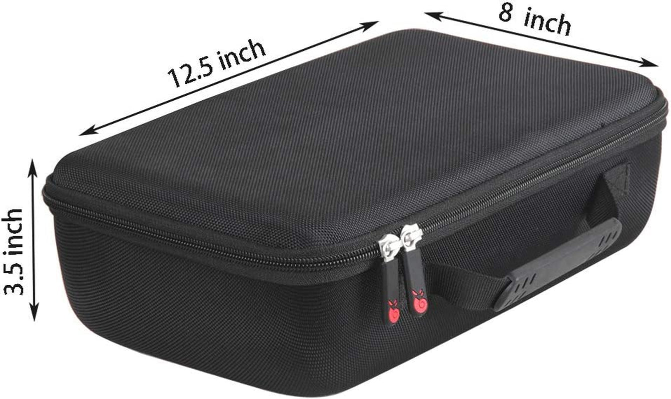 Hermitshell Hard Travel Case for QXK 2022 Upgraded 7500Lumens Mini Projectorprojector/Qkk Mini Projector 4500Lumens Portable LCD Projector (Case for Projector+Power Cable)