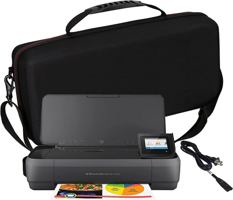 Hard Portable Case Compatible with HP Officejet Wireless 250 All-In-One Portable Printer CZ992A,CASE ONLY