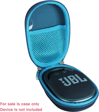 Hard Travel Case for JBL Clip 4 - Portable Mini Bluetooth Speaker (Blue)