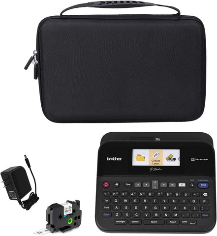 Hard Portable Case for Brother P-Touch Label Maker PTD600 / D610BT / Behringer Xenyx 802 Premium 8-Input 2-Bus Mixer(Case Only)