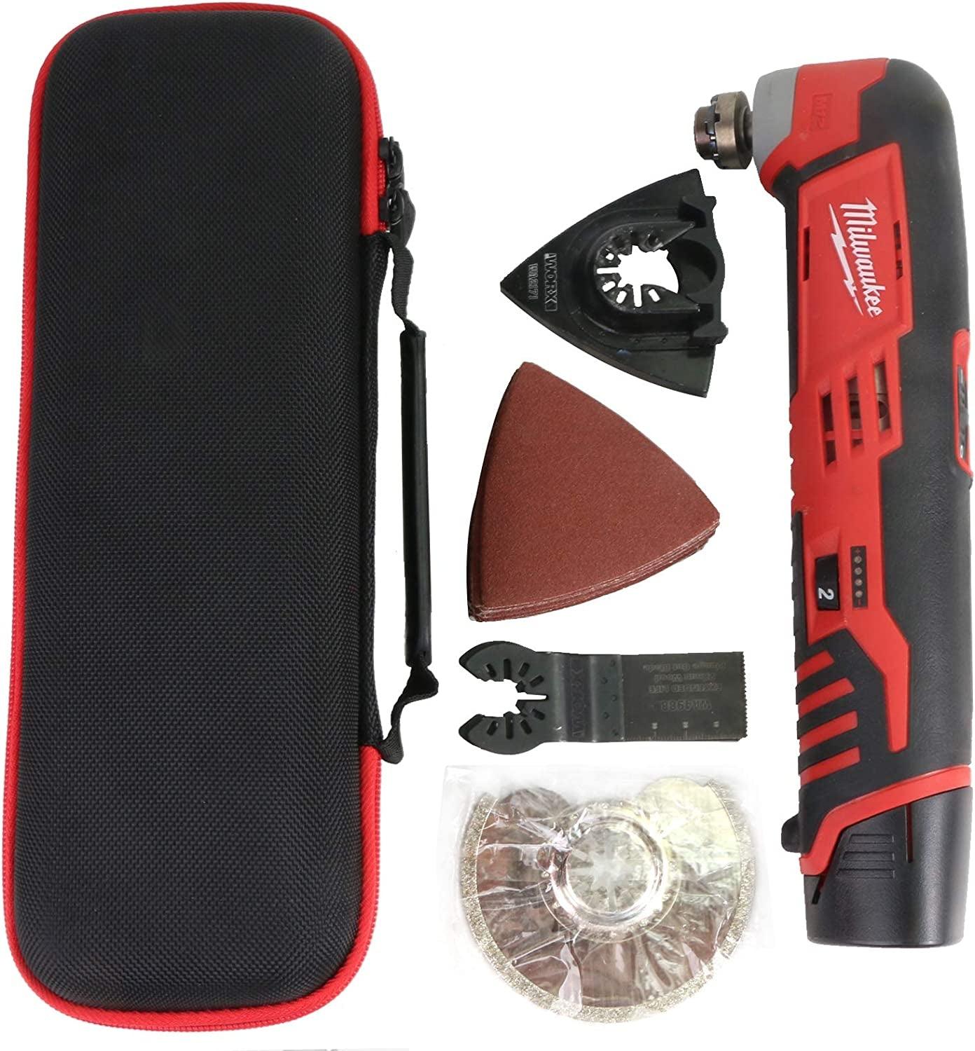 Hard Carrying Case Compatible with Milwaukee 2426-20 M12 12 Volt Cordless Multi Tool