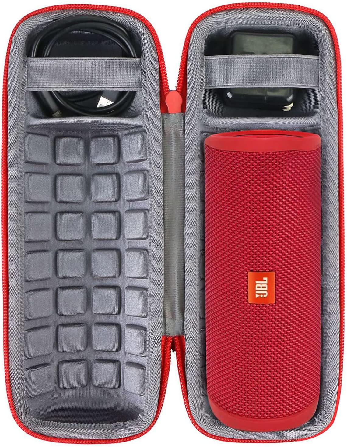 JBL Charge 4 Red Portable Bluetooth Speaker w/Case 