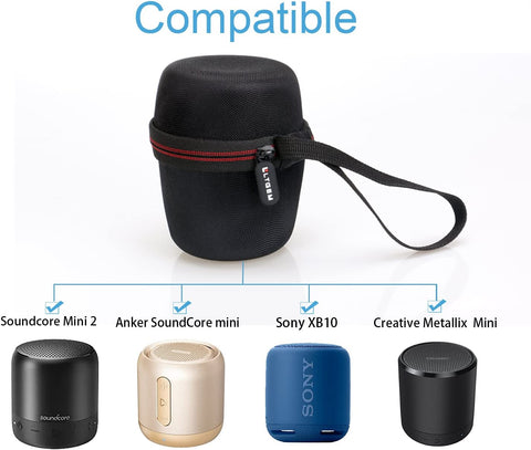Hard Case Compatible with Sony XB10/SRS-XB12/SRS-XB13 & Anker Soundcore Mini/Mini 2/Mini 3 Portable Wireless Speaker.