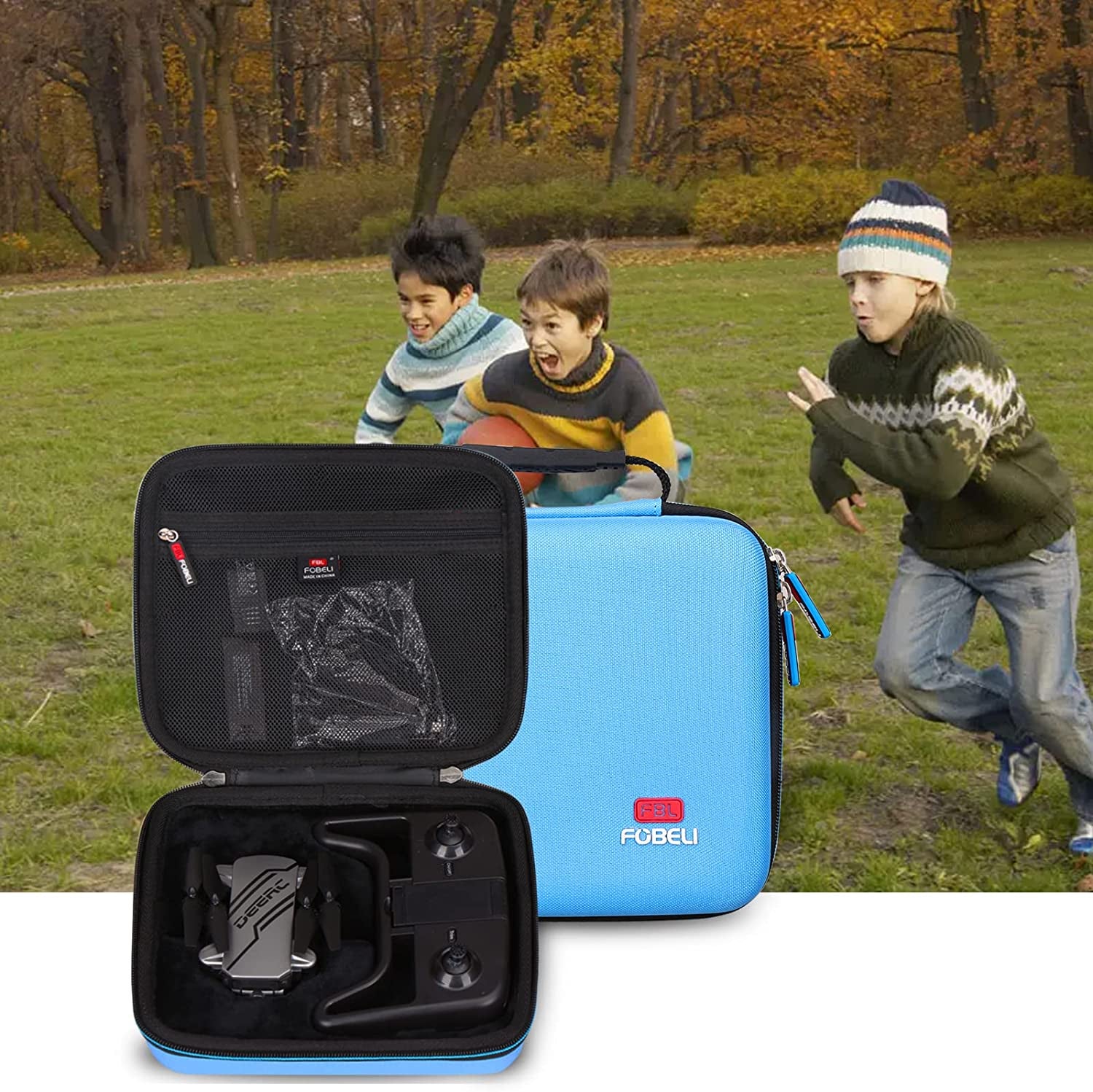 EVA Hard Carrying Case Compatible with DEERC D20 Mini Drone for Kids with 720P HD FPV
