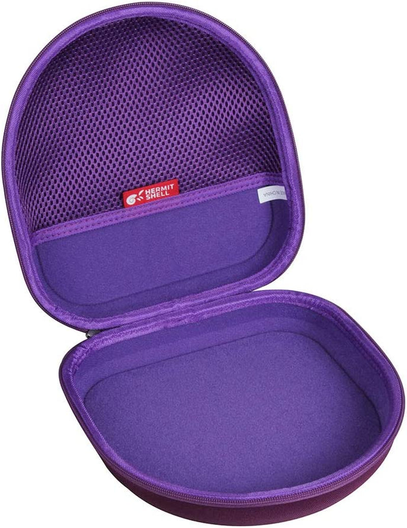 Hermitshell Hard Travel Case for Silensys E7 / Purelysound E7 / MOVSSOU E7 / COWIN E7 / Tapela E7 / Audonia E7 Active Noise Cancelling Bluetooth Headphones (Purple)