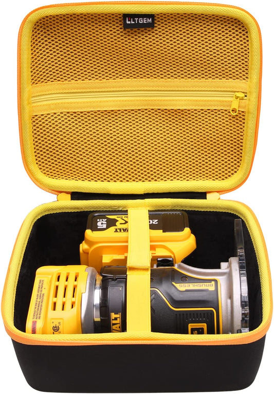 EVA Hard Case for DEWALT DCW600B Cordless Router/Dwp611 Router - Travel Protective Carrying Storage Bag