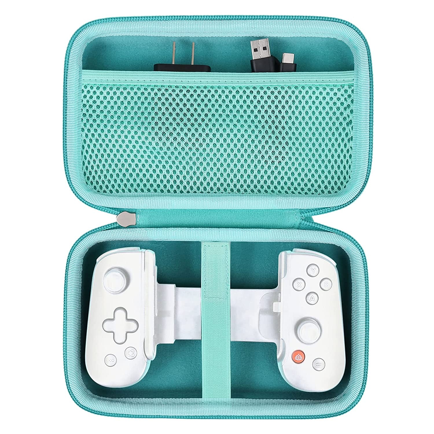 Mobile Gaming Controller Carrying Case Compatible with Backbone One Ios Mobile Gaming Gamepad/Controller, Case Only (Teal)