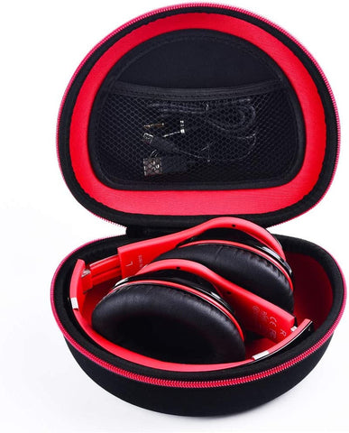 Headphone Case Compatible with Mpow 059 / for Beats Studio3/ for Beats Solo3/ Solo2/ for Picun P26/ for Elecder I39 and More Foldable Bluetooth Wireless Headset, Over-Ear/On-Ear - Black