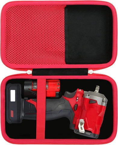 Hard Storage Case Replacement for Milwaukee 2554-20 M12 Fuel Stubby 3/8" Impact Wrench