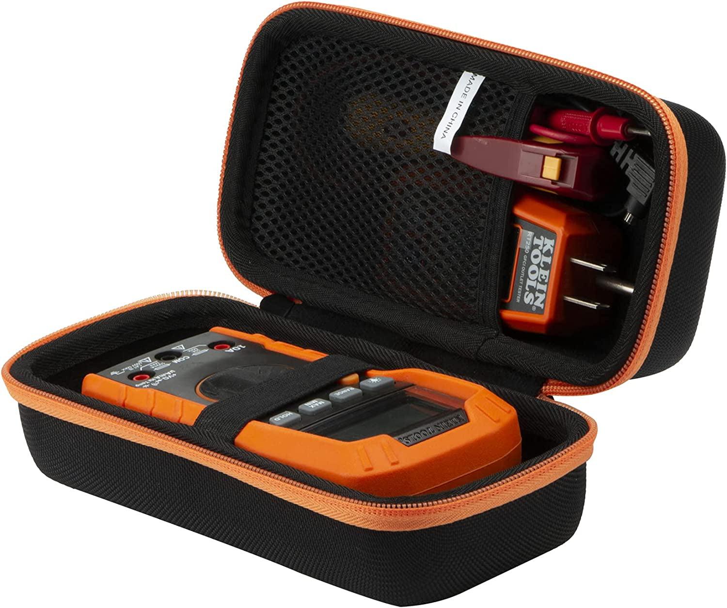 Hard Storage Case for Klein Tools Digital Multimeter, 600V MM400 / MM300