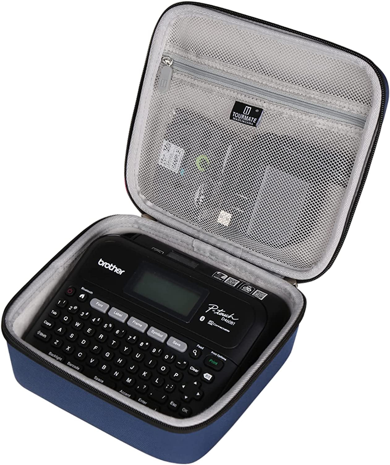 Hard Case Compatible with Brother P-Touch PT-D460BT Business Expert Connected Label Maker, Case Only