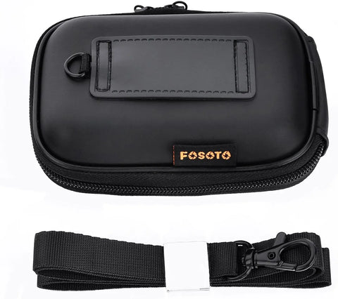 Snug Fit Black Camera Case Compatible with Canon Powershot ELPH 180 190 360 HS SX620 A2300 IXUS 285 180 G9X,Sony Cyber-Shot DSC-W830 W810 W800 WX220 HX80 Hx90,Nikon Coolpix A10 S7000 W100