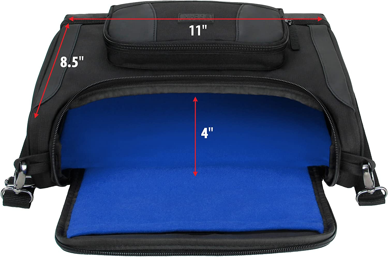 USA GEAR Mini Projector Case S7 Pro Portable Projector Bag Carrying Case with Accessory Storage