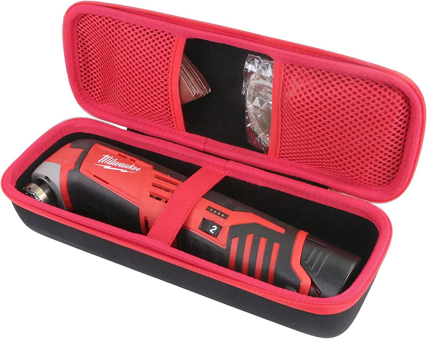 Hard Carrying Case Compatible with Milwaukee 2426-20 M12 12 Volt Cordless Multi Tool