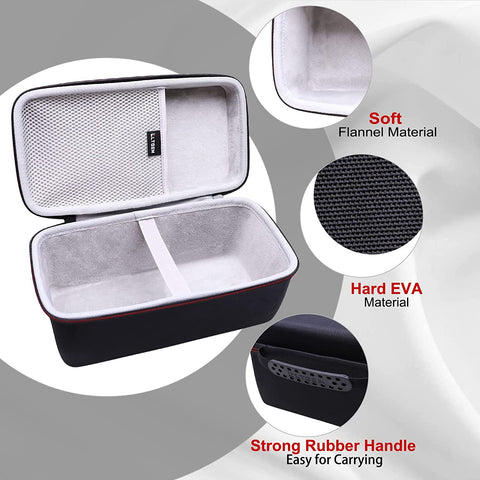 LTGEM EVA Hard Case for Sony SRS-XE300 X-Series Wireless Portable Bluetooth Speaker - Travel Protective Carrying Storage Bag