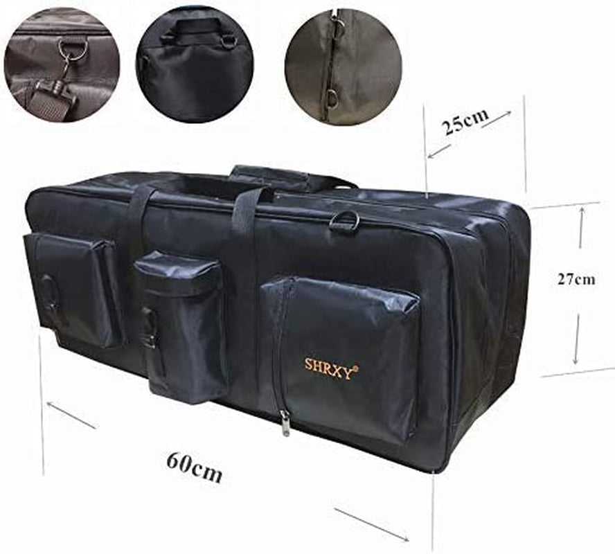 Super Detesir Metal Detector Carry Bag Portable Waterproof Canvas Storage Bag Double-Layer Organizer Backpack for Metal Detecting