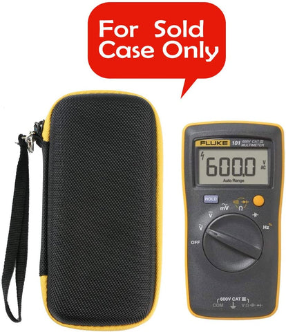 Hard Travel Case Replacement for Fluke 101/106/107 Basic Digital Multimeter Pocket Portable Meter Equipment Industrial